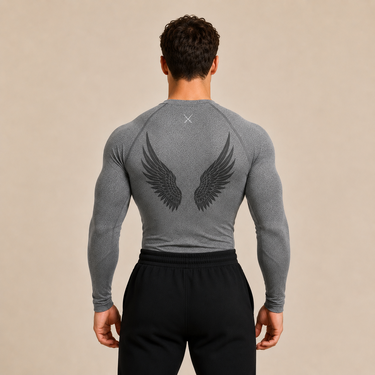 Great Britain Compression Shirt GREY
